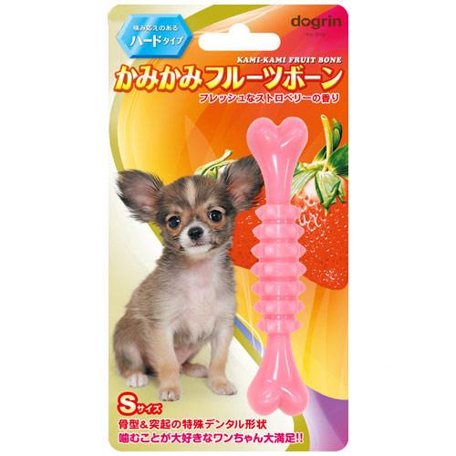 【楽天市場】スーパーキャット かみかみフルーツボーン Ｓ ストロベリー 犬 犬用おもちゃ デンタルケア 関東当日便 : charm 楽天市場店