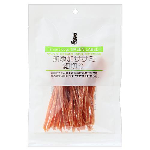 楽天市場 スマートドッグ グリーンラベル 無添加ササミ細切り ４０ｇ ドッグフード 国産 犬 おやつ 無添加 ささみ 関東当日便 Charm 楽天市場店