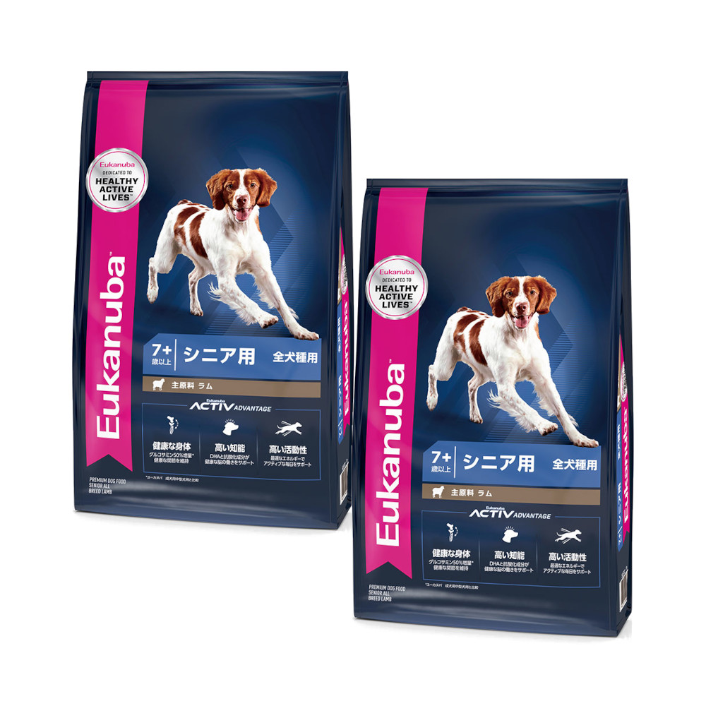 楽天市場】ドッグフード ユーカヌバ シニア ラム＆ライス 7
