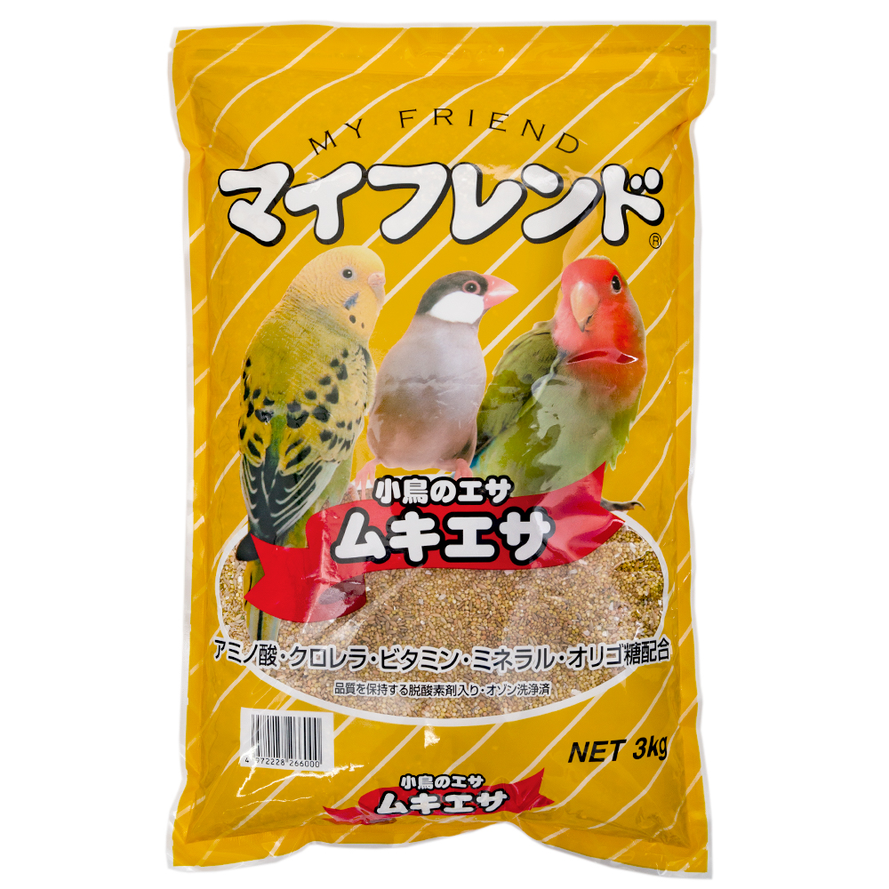 中型インコの餌 1500ｇ - 鳥のエサ