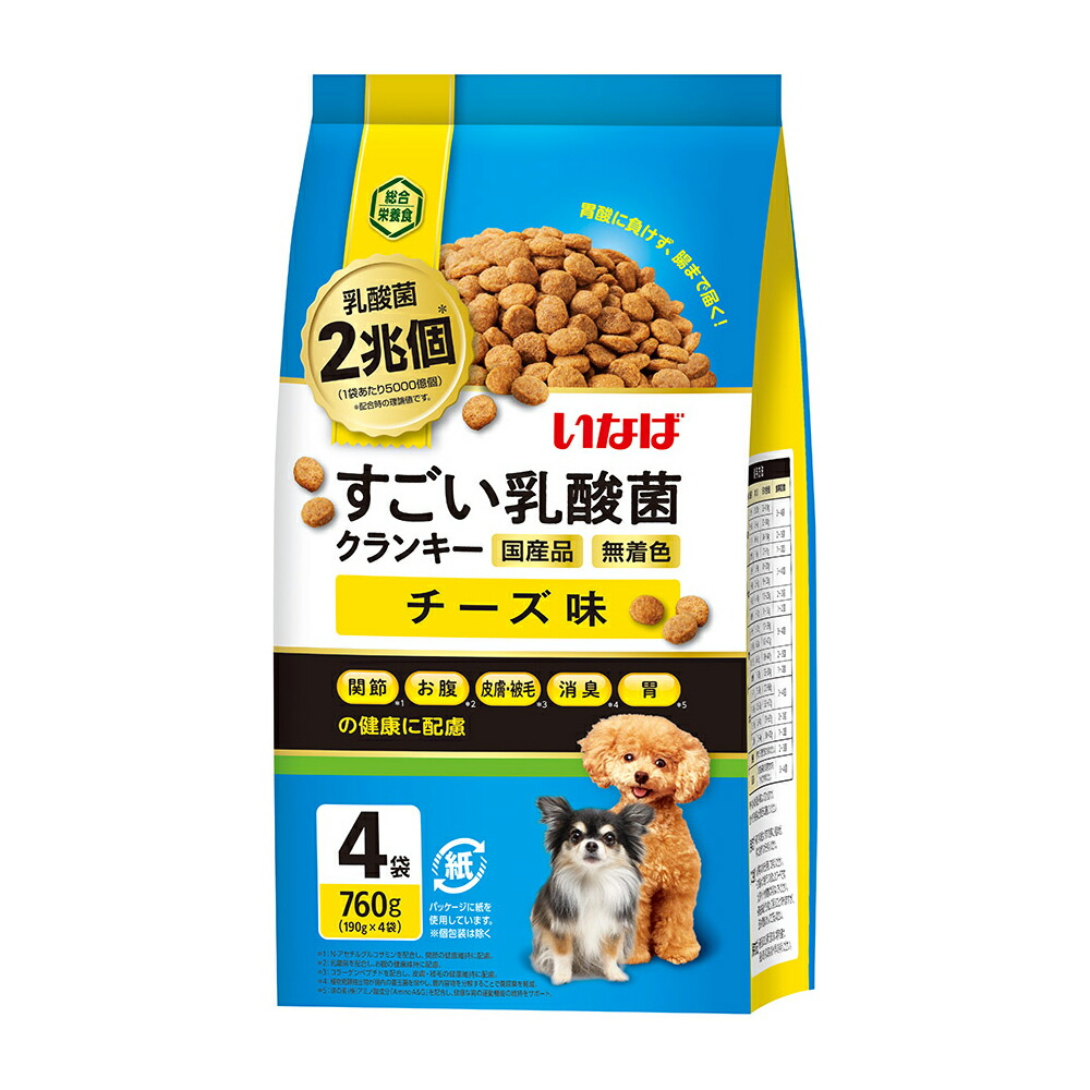 ギフト】 いなば CIAO チャオ すごい乳酸菌クランキー 牛乳パック かつお節味 400g techwyse.com