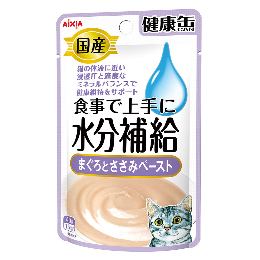 楽天市場】アイシア 国産健康缶パウチ 水分補給 まぐろムース ４０ｇ