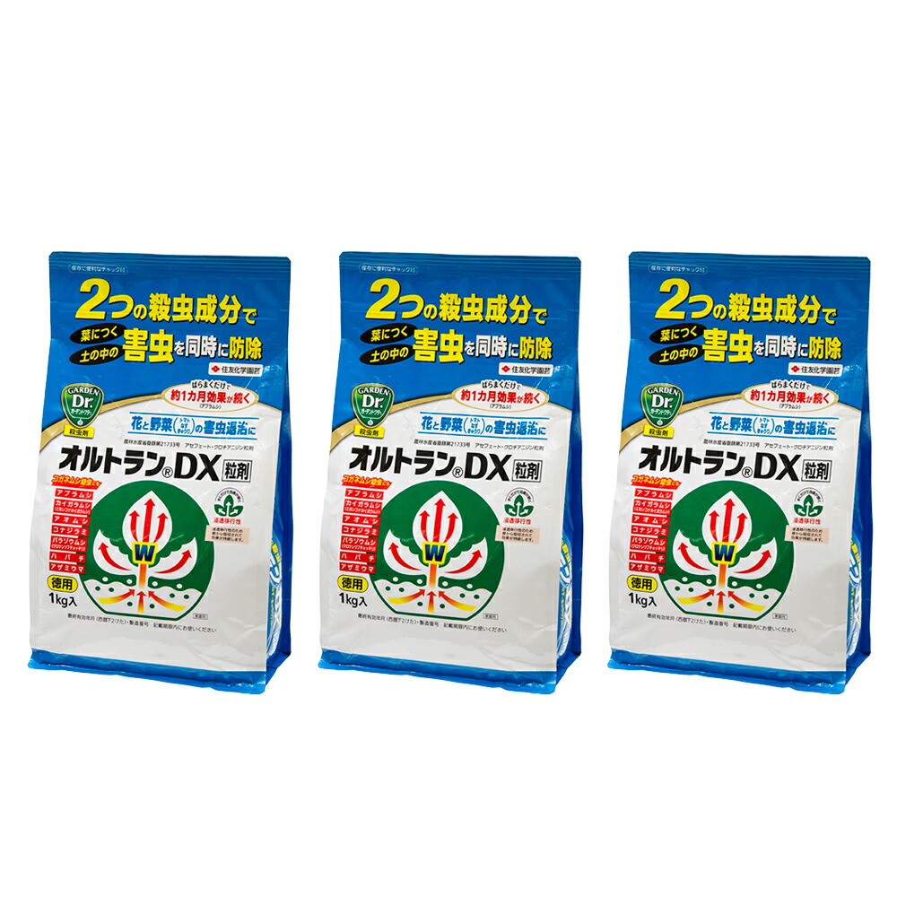 楽天市場】住友化学園芸 オルトランＤＸ粒剤 徳用 １ｋｇ（袋入り） 殺虫剤 関東当日便 : charm 楽天市場店