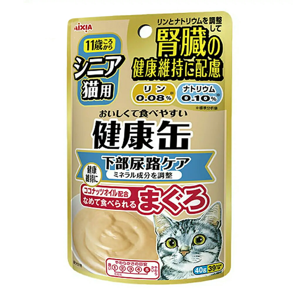 楽天市場】アイシア 国産健康缶パウチ 水分補給 まぐろペースト ４０ｇ×１２袋 関東当日便 : charm 楽天市場店