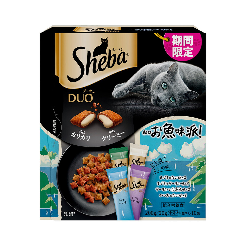 シーバ (Sheba) キャットフード リッチ ごちそうフレーク お魚にささみ