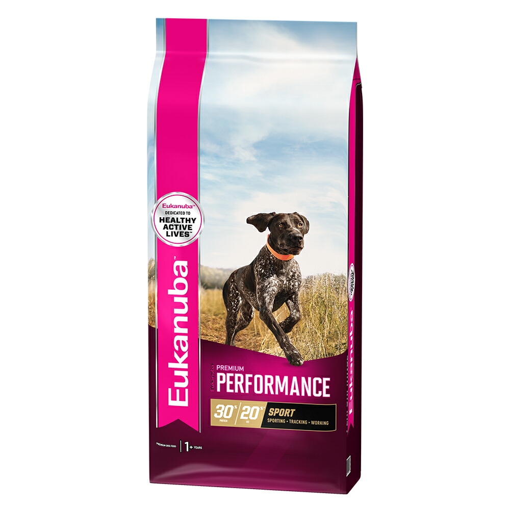 ドッグフード　ユーカヌバ　プレミアムパフォーマンス　３０／２０　スポーツ　１５ｋｇ　全犬種用　１歳以上　Ｅｕｋａｎｕｂａ　関東当日便
