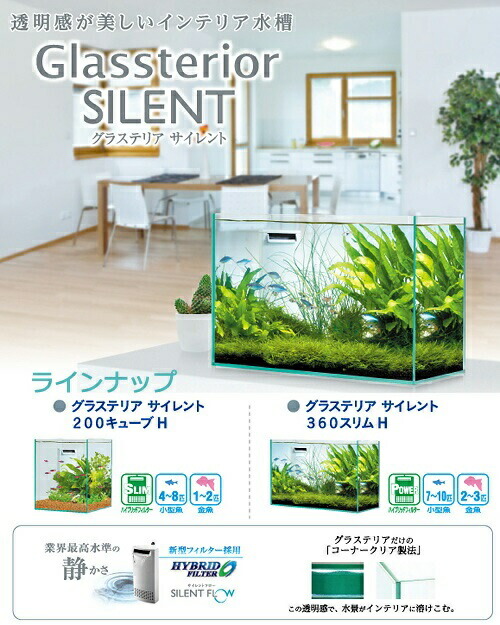 上質で快適 ＧＥＸ グラステリア アクアテラ ２００キューブＨセット お一人様５点限り 関東当日便