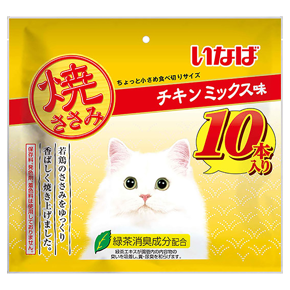 楽天市場】いなば 焼ささみ ほたて海鮮味 10本入り 関東当日便