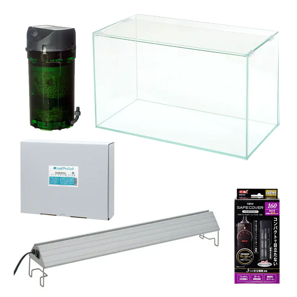 楽天市場】熱帯魚がすぐに飼える水槽セット！ アクロ60 GEX