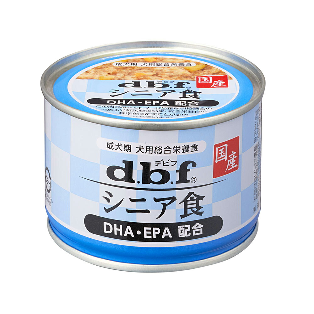 【楽天市場】デビフ シニア食 DHA・EPA配合 150g 缶詰 犬 ウェットフード ドッグフード 関東当日便：charm 楽天市場店