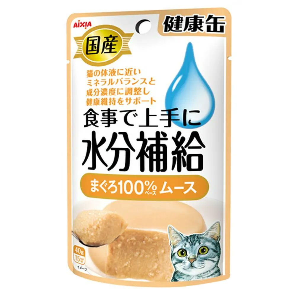 楽天市場】アイシア 健康缶 パウチ オーラルケア まぐろ とろみ