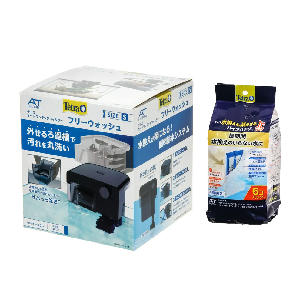 楽天市場】テトラ 外掛けフィルター オートワンタッチフィルター