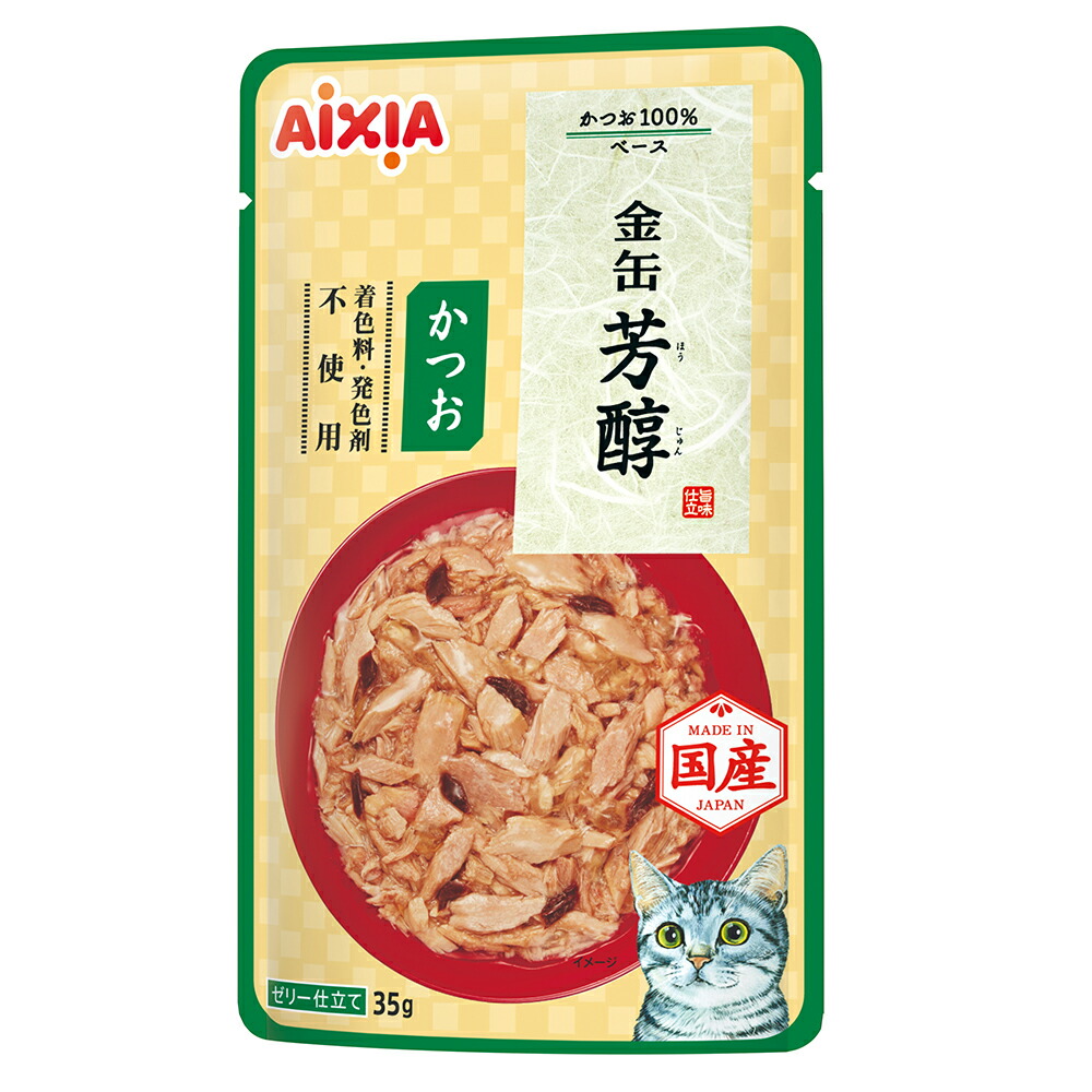 ぺこ　金缶 芳醇 15歳頃からのまぐろ 国産品鶏三昧　2点セット Amazon.co.jp: 金缶 芳醇パウチ まぐろ 60g×12個入り : ペット用品