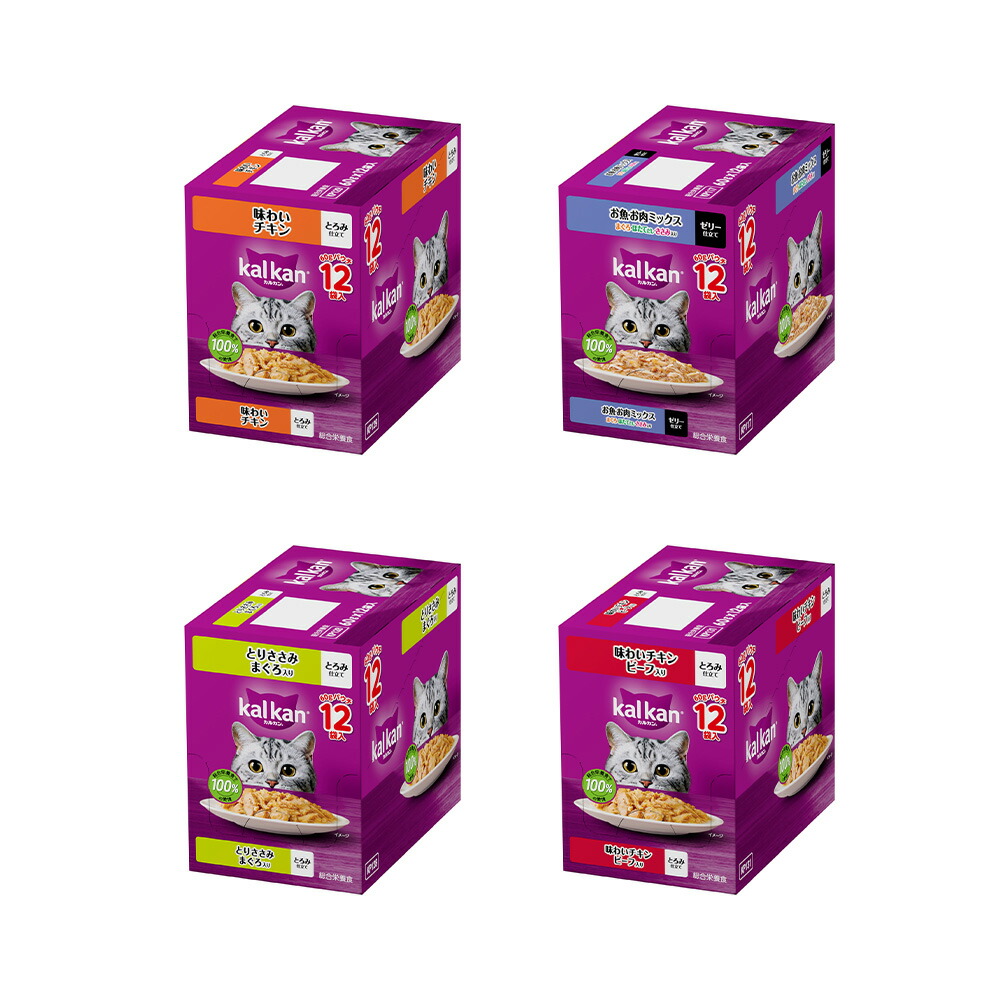 楽天市場】キャットフード カルカン パウチ やわらかパテ 5種セット