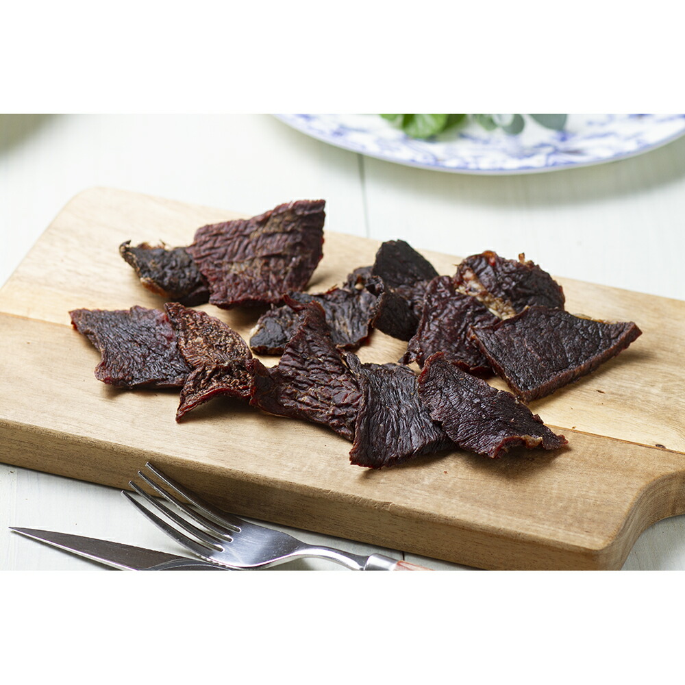 お1人様1点限りお買い得10袋セットオーストラリア産国内加工牛もも肉のジャーキー50g×10袋PackunxCOCOA【HLS_DU】関東当日便