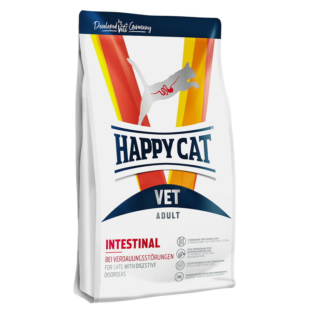 キャットフード　ＨＡＰＰＹ　ＣＡＴ　ＶＥＴ　インテスティナル（消化器ケア）　４ｋｇ　正規品　関東当日便 10,249円
