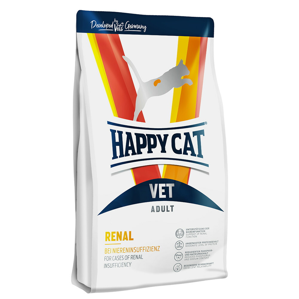 キャットフード　ＨＡＰＰＹ　ＣＡＴ　ＶＥＴ　リーナル（腎臓ケア）　４ｋｇ　正規品　関東当日便