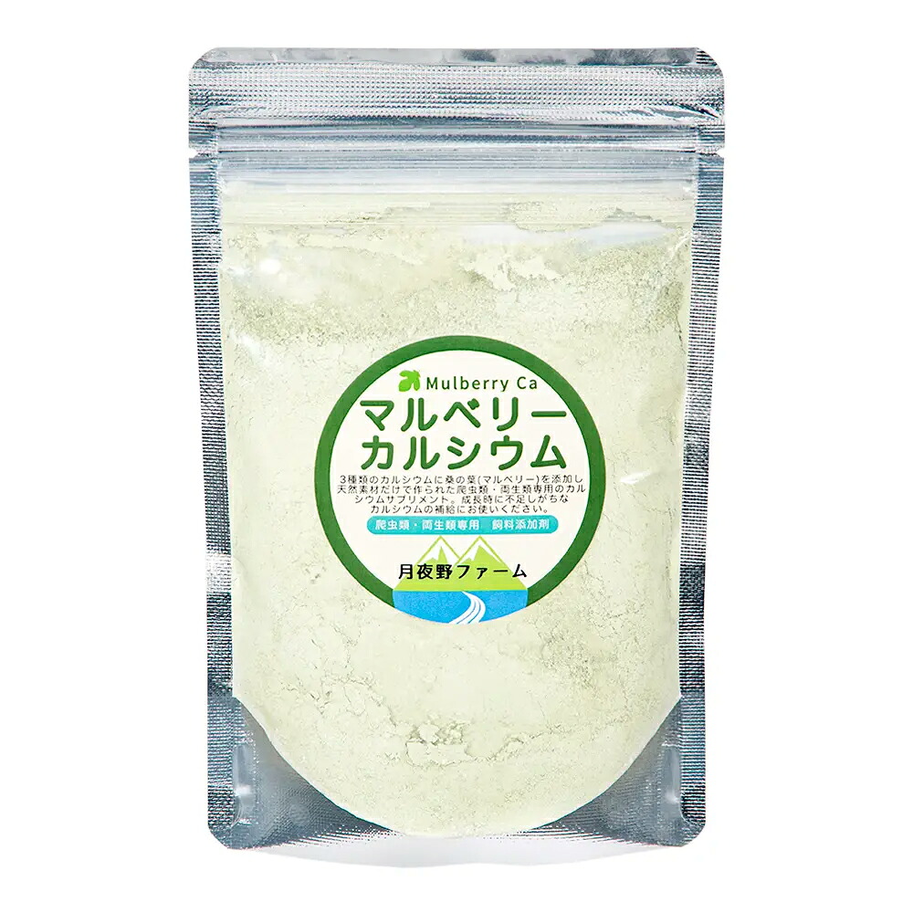 詰め替え用　マルベリーカルシウム　１００ｇ　爬虫類・両生類専用　飼料添加剤　爬虫類　両生類　サプリメント　添加剤｜charm 店