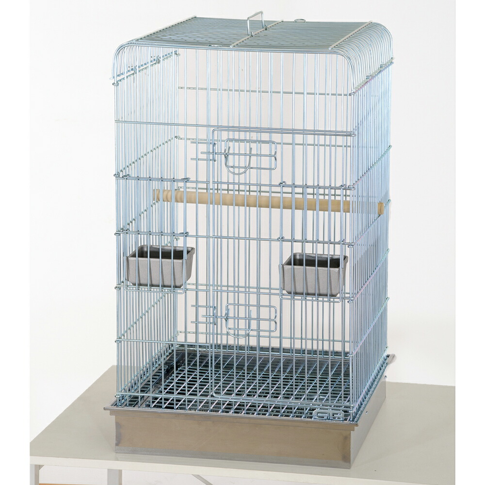 楽天市場】（大型）鳥籠 HOEI 915オウム ブラウン （51．5