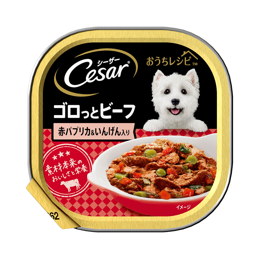楽天市場】シーザー 吟撰ビーフ チキン・野菜入り 100g