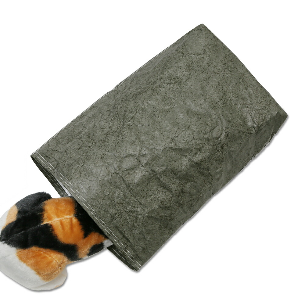 楽天市場 猫様用 かみぶくろ ねこダッシュ モスグリーン ハンドメイド 関東当日便 Charm 楽天市場店