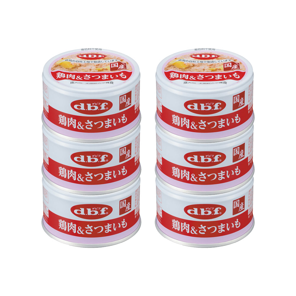 【楽天市場】デビフ 鶏肉＆さつまいも 85g×6 缶詰 犬 ウェットフード ドッグフード 関東当日便：charm 楽天市場店