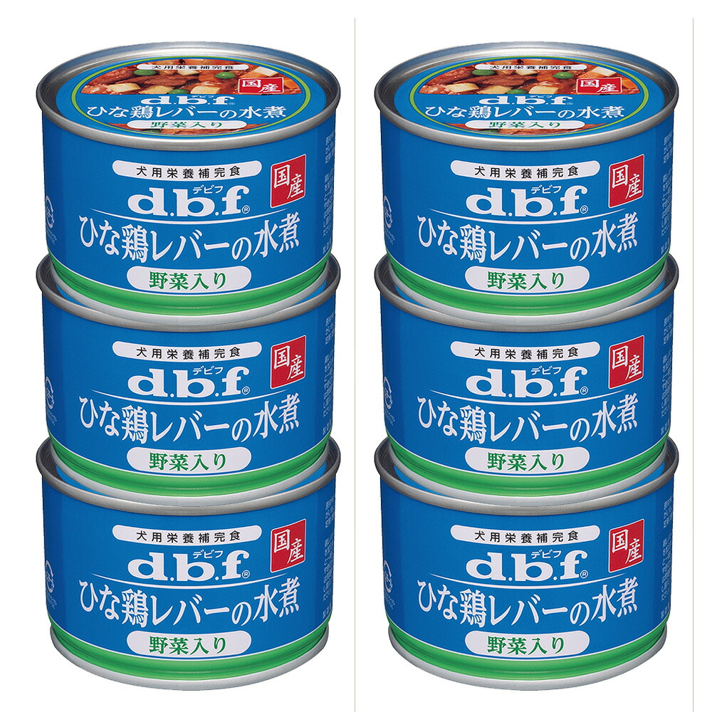 楽天市場】デビフ 鶏肉＆ささみ 野菜 150g×6 缶詰 犬 ウェット