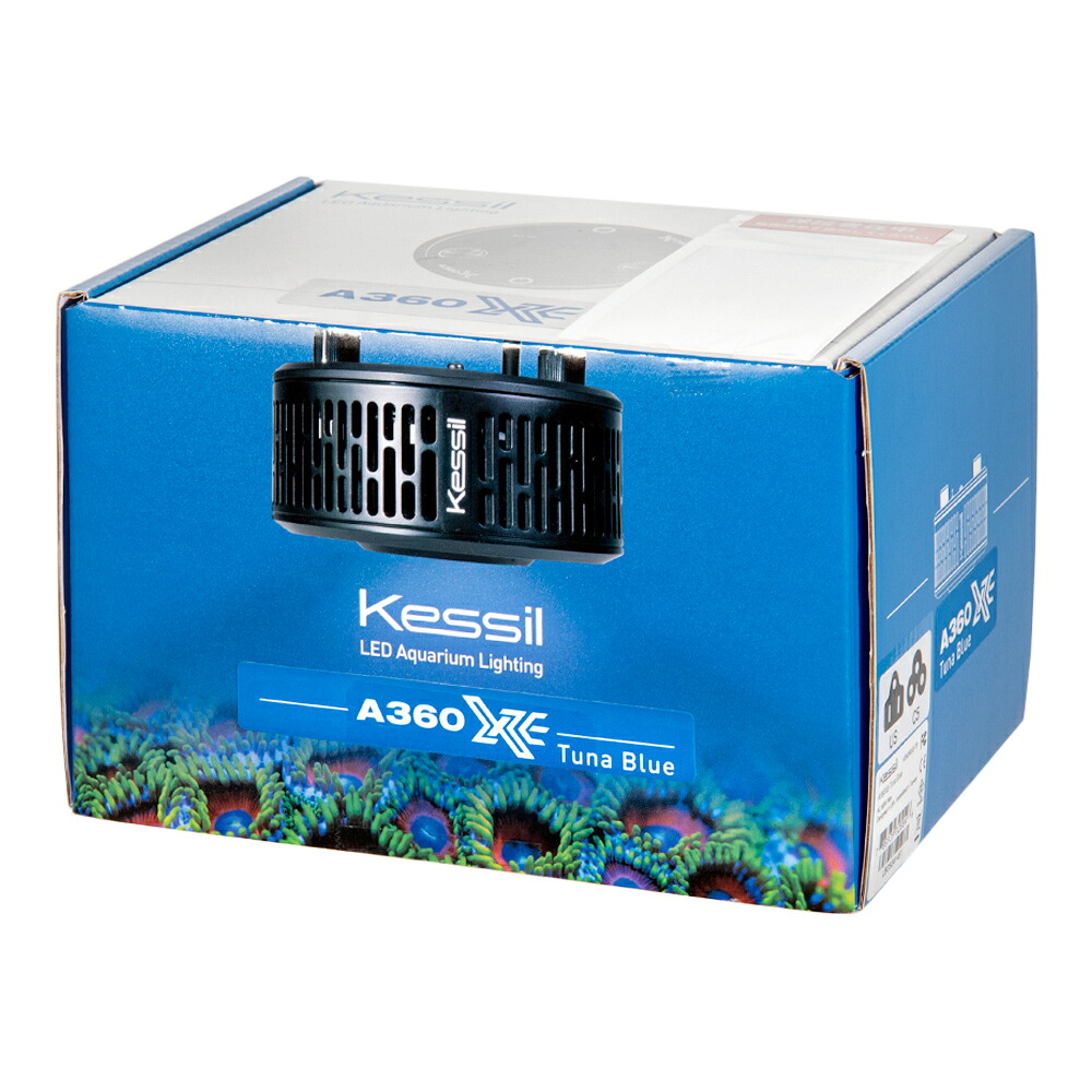 Ｋｅｓｓｉｌ　Ａ３６０ＸＥ　ＴＵＮＡ　Ｂｌｕｅ　９０Ｗ　水槽用照明　ＬＥＤライト　海水魚　サンゴ　関東当日便
