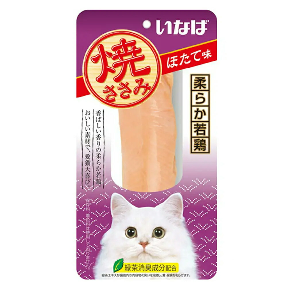 【　おとたん　】　いなば　焼かつお・焼きささみ Amazon | いなば とろみ 焼かつお ささみ・かつお節入り 80g×24