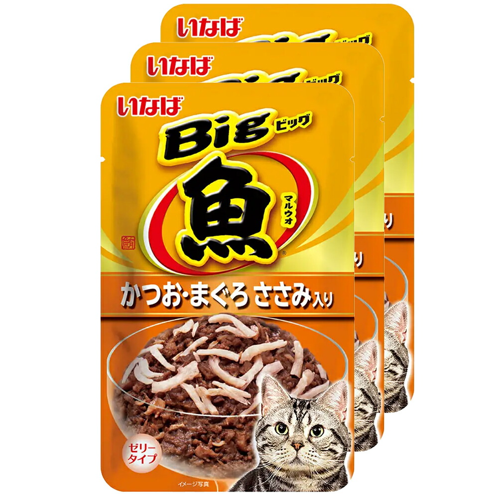楽天市場】いなば Bigマルウオ かつお・まぐろ ほたて味