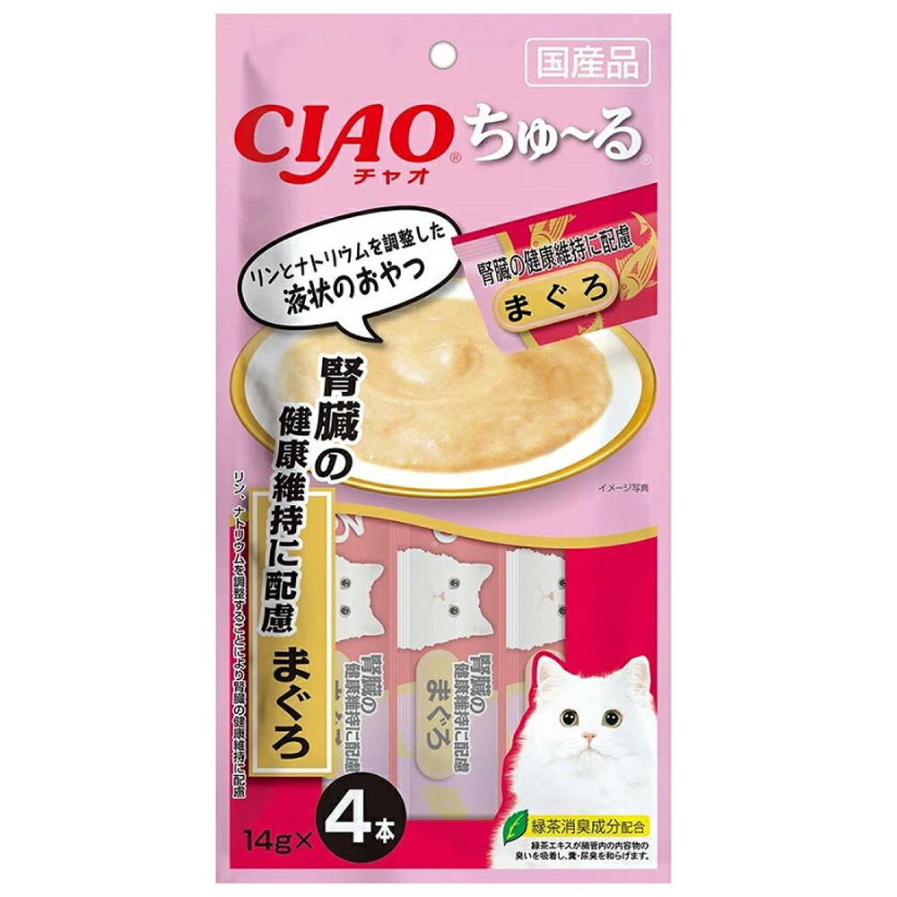 楽天市場】いなば ちゅ〜る 下部尿路配慮 まぐろ 14g×4本