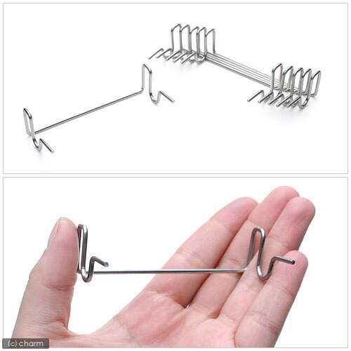 楽天市場 ニッソー ワイヤーガラスフタ受け ｍ ６本入 ６ｍｍ厚ガラス水槽用 上枠無しタイプ ガラス厚６ｍｍ対応 関東当日便 Charm 楽天市場店