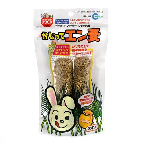 楽天市場 マルカン かじってエン麦 ２本 うさぎ おやつ 関東当日便 Charm 楽天市場店