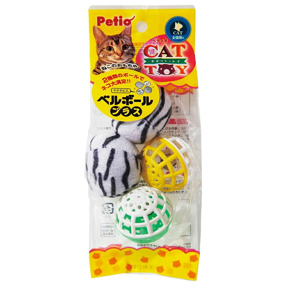 ペティオ 猫小町 おもちゃぼっくす まり またたび入り 関東当日便 charm 