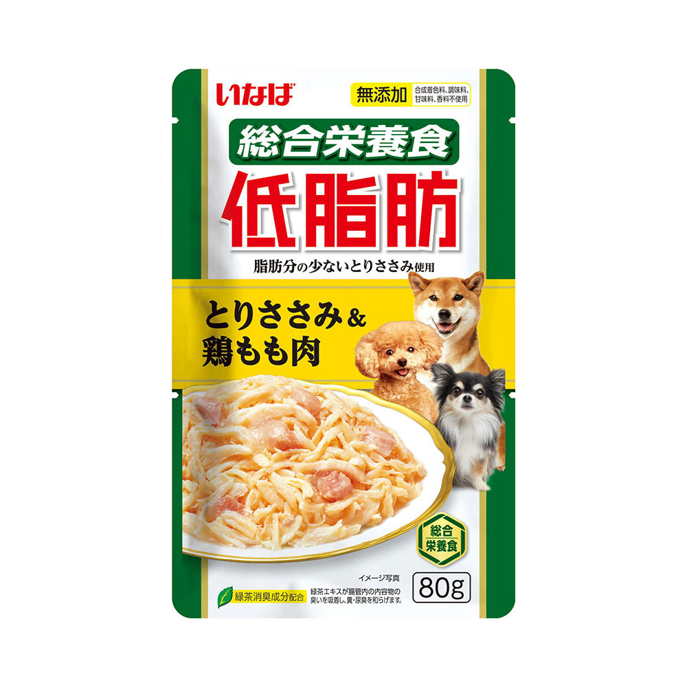 楽天市場】いなば 犬用 ささみと緑黄色野菜 とり軟骨入り ８０ｇ×３個パック ６袋入り ドッグフード ささみと緑黄色野菜 関東当日便 : charm  楽天市場店