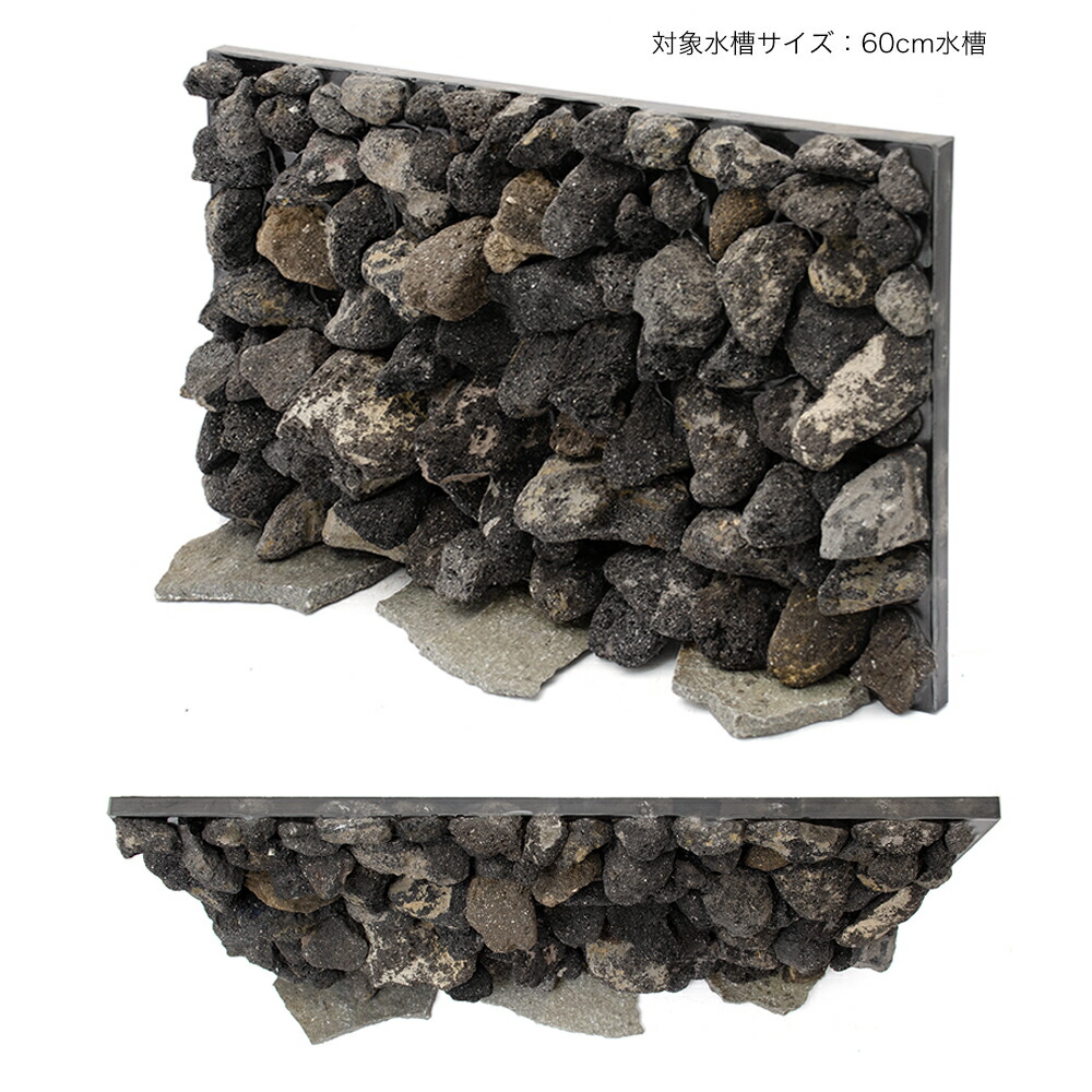 一点物ウォールロックボルケーノ60cm水槽用850086沖縄別途送料関東当日便