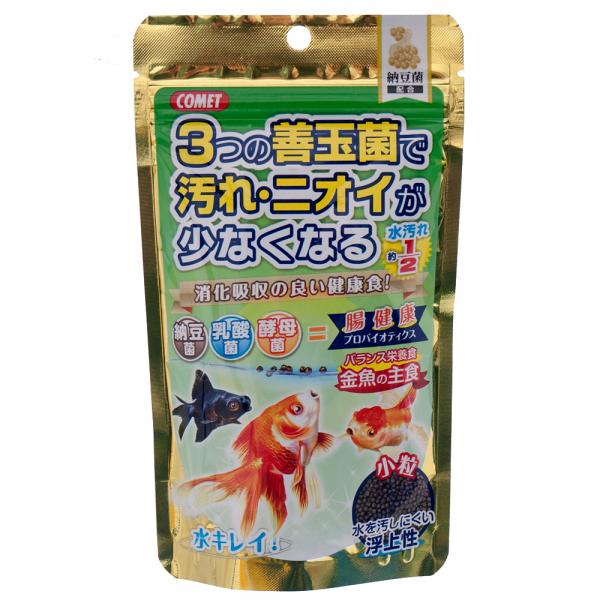 楽天市場 コメット 金魚の主食 納豆菌 小粒 ９０ｇ 金魚のえさ 関東当日便 Charm 楽天市場店