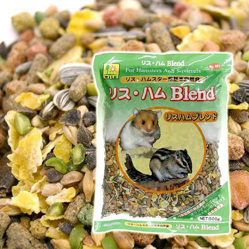 【楽天市場】三晃商会 リス・ハムブレンド 500g×6 ハムスターフード えさ エサ 餌 関東当日便：charm 3980 楽天市場店