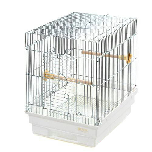 鳥かご　ＨＯＥＩ　２１手のりＧ　ホワイト　（２９×３６．５×３９ｃｍ）　セキセイ　小型インコ　フィンチ　関東当日便