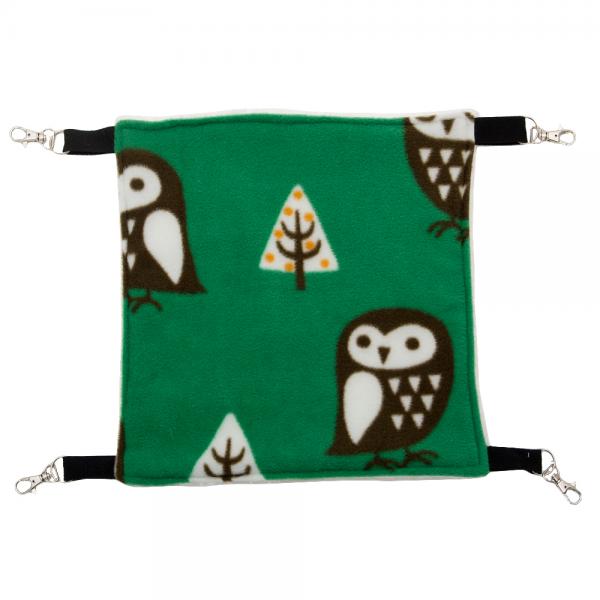 ふわふわリバーシブルハンモック　Ｓ　３０&times;３０　ハンドメイド　小動物　関東当日便｜charm 3980 店