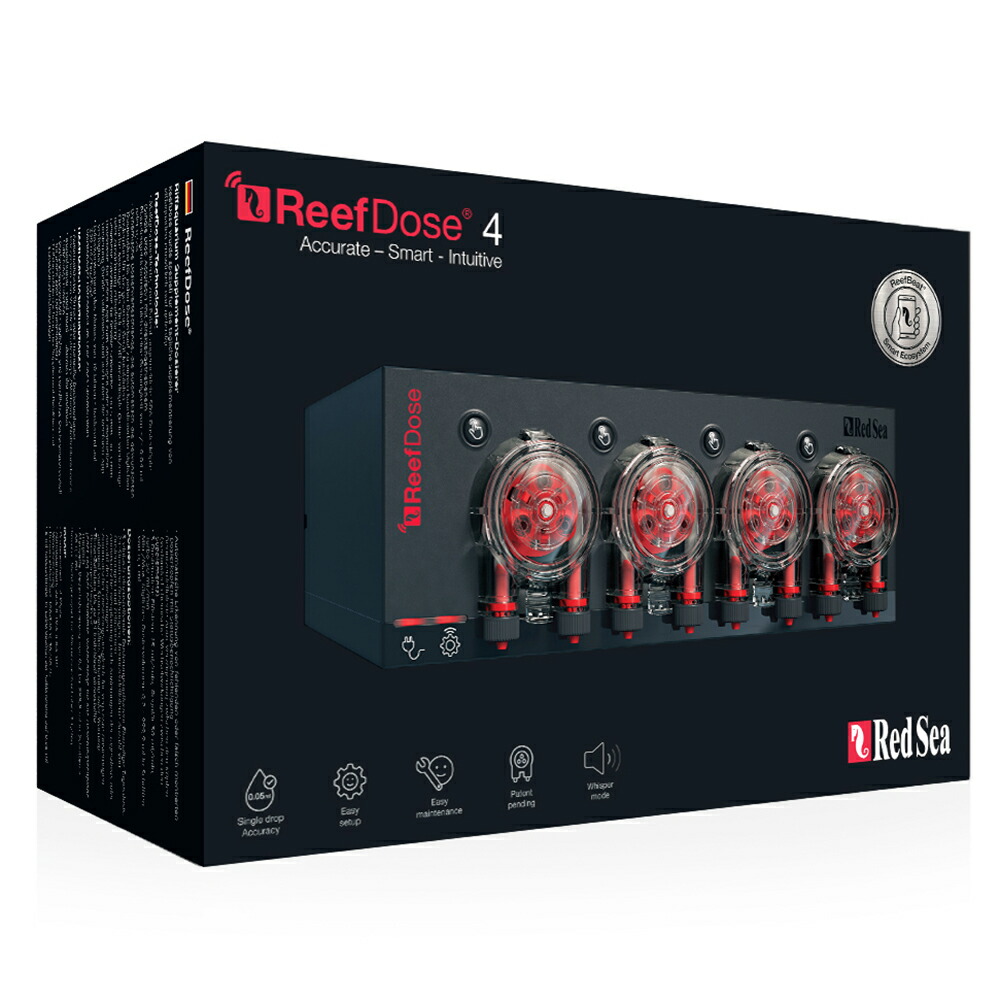 特価！Red Sea ReefDose 4 レッドシー　リーフドーズ4 Red Sea ReefDose 4 Dosing Pump Canada — Reef Supplies Canada