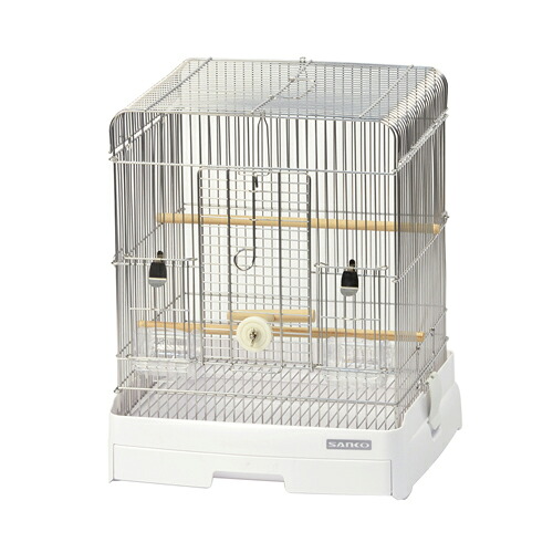 鳥籠　鳥　ケージ　三晃商会　イージーホーム　ステンレス３５バード　ＷＨ　手乗り（３６×３４×４３ｃｍ）　関東当日便