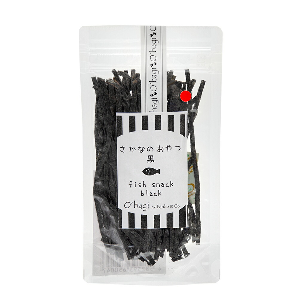 Ｏ’ｈａｇｉ　小動物たちのフード＆おやつ　さかなのおやつ　黒　１５ｇ　おはぎ　関東当日便