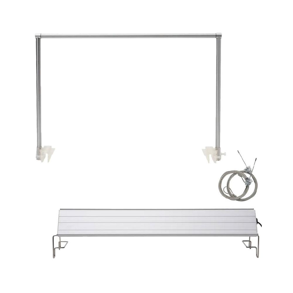 アクロ　ＴＲＩＡＮＧＬＥ　ＬＥＤ　ＢＲＩＧＨＴ　４５０　スタンドセット　水草　水槽ライト　熱帯魚　アクアリウム　照明　関東当日便