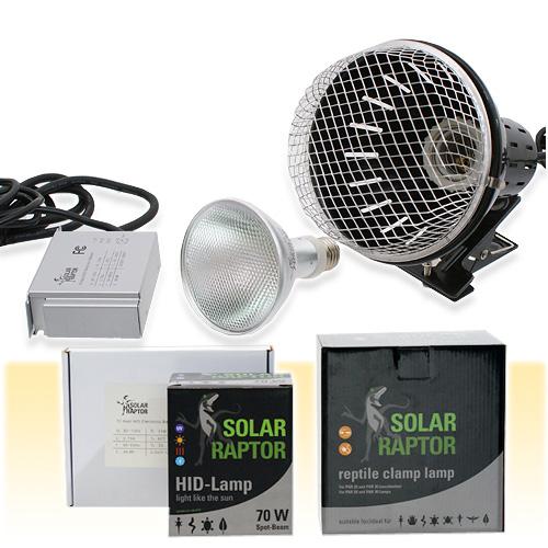 ゼンスイ　ソーラーラプター　ＨＩＤランプ　７０Ｗ　（７０Ｗ安定器＋７０Ｗランプ＋クランプランプ）　関東当日便