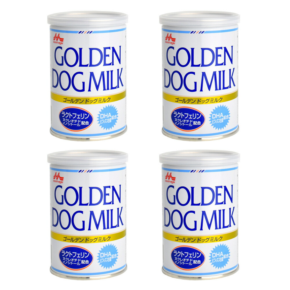森乳　ワンラック　ゴールデンドッグミルク　１３０ｇ×４個　授乳期～幼犬・成犬・高齢犬用　犬　ミルク　関東当日便