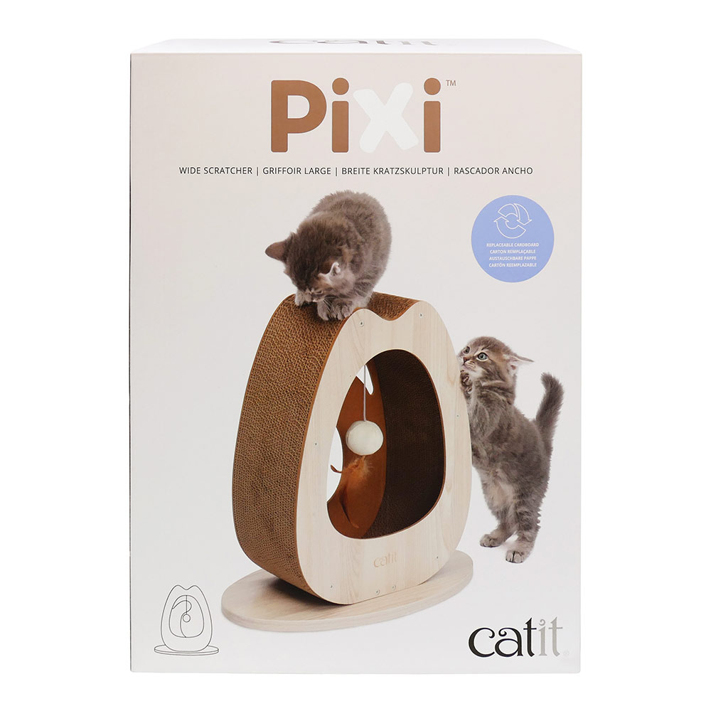 猫　爪とぎ　Ｃａｔｉｔ（キャットイット）　Ｐｉｘｉ　スクラッチャーＷｉｄｅ　関東当日便