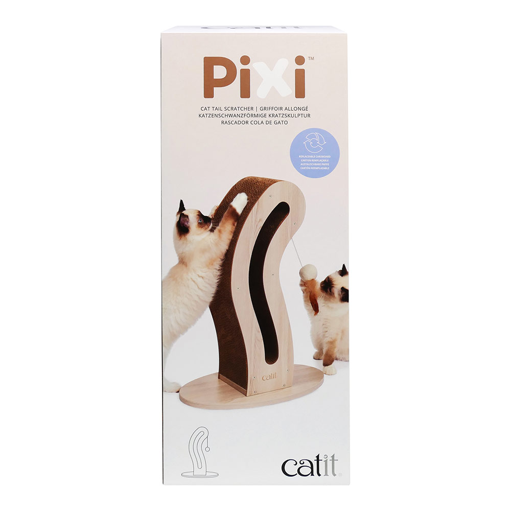 猫　爪とぎ　Ｃａｔｉｔ（キャットイット）　Ｐｉｘｉ　スクラッチャーＣａｔ　Ｔａｉｌ　関東当日便