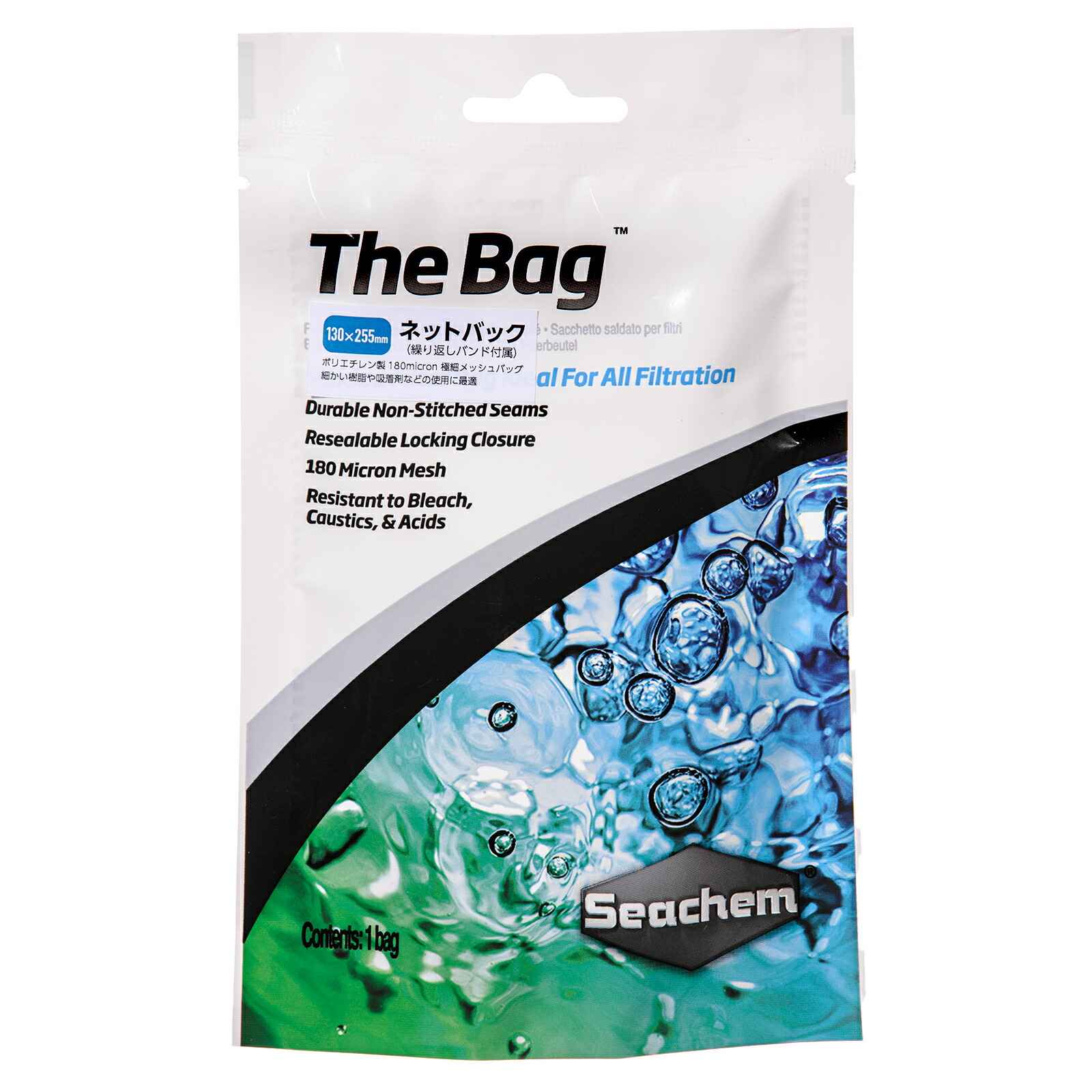 Ｓｅａｃｈｅｍ　シーケム　Ｔｈｅ　Ｂａｇ　１３×２５．５ｃｍ　ろ材ネット　関東当日便