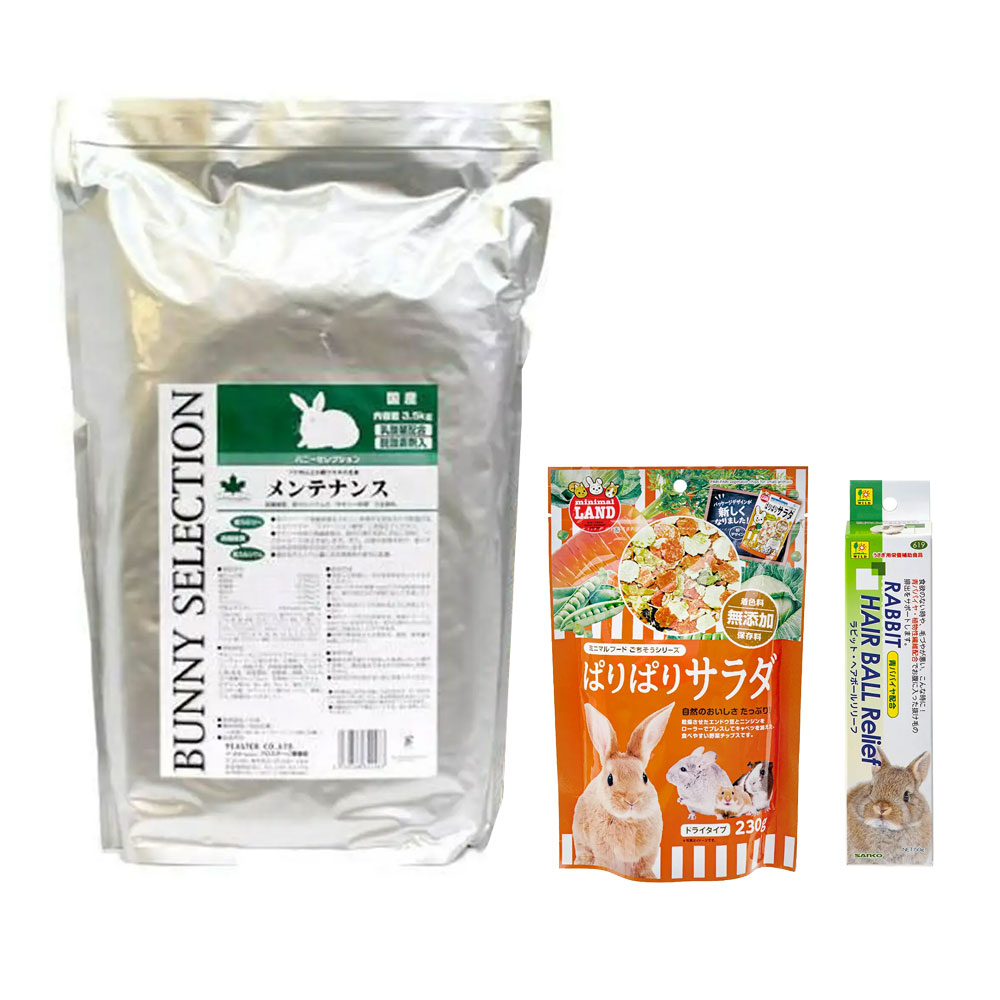 うさぎのお食事セット　うさぎ　フード　おやつ　補助食　関東当日便